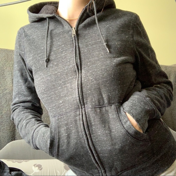 NWOT Grey Zip Up by Old Navy - Picture 2 of 7